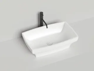 Накладная раковина Salini Gloria 04 S-Stone 1102204MRH 60см RAL снаружи